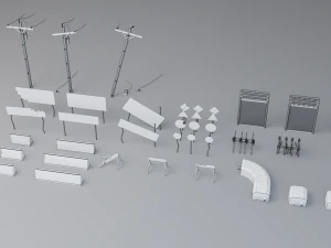 apocalypse set 1 3D Model