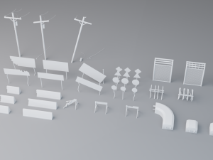 apocalypse set 1 3D Model