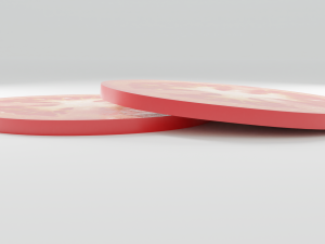 tomato slice 3D 模型