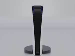 sony playstation 5 and the digital edition Model 3D