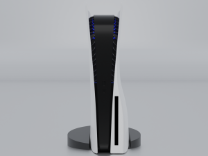 sony playstation 5 and the digital edition Model 3D