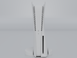 sony playstation 5 and the digital edition Model 3D