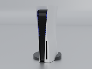 sony playstation 5 and the digital edition Model 3D