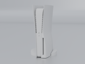 sony playstation 5 and the digital edition Model 3D