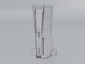 sony playstation 5 and the digital edition Model 3D