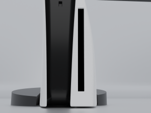 sony playstation 5 and the digital edition Model 3D