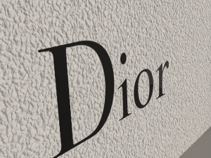 dior shopping bag Modelo 3D