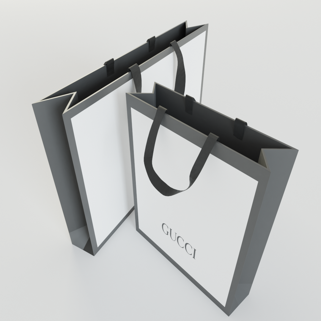 859 Gucci Shopping Bag Images, Stock Photos, 3D objects, & Vectors