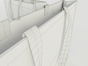 gucci shopping bag Modelo 3D