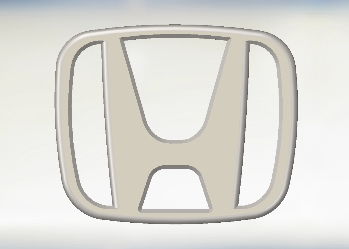 ロゴホンダ 3Dモデル .c4d .max .obj .3ds .fbx .stl .blend 