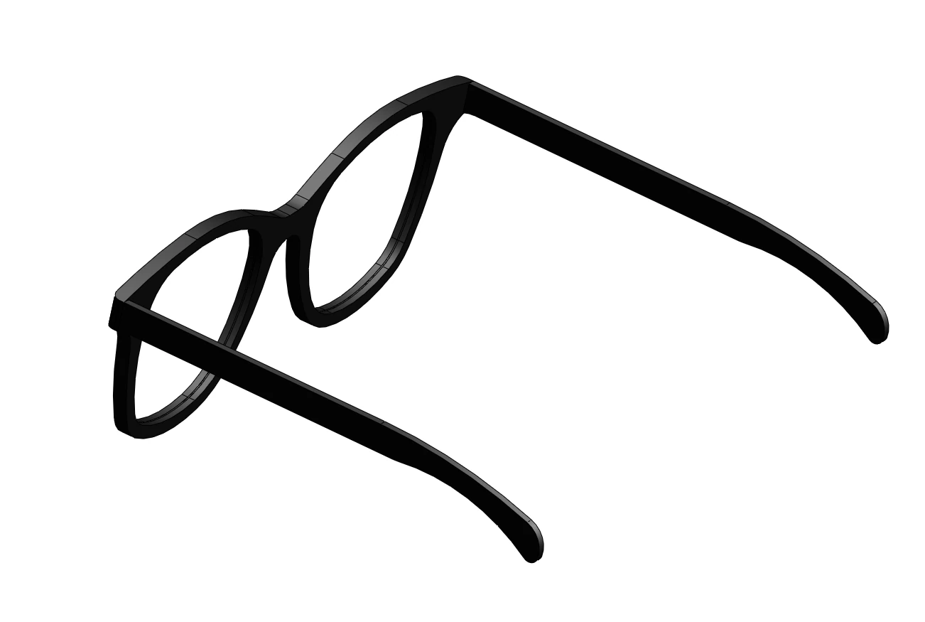 Lunette 3D Print Model .c4d .max .obj .3ds .fbx .stl .blend