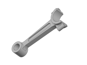 Crankshaft connecting rod piston assembly Modèle 3D