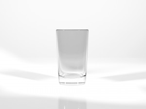 empty glass - medium size 3D 모델