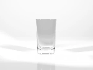 leeres Glas - mittelgro&szlig; 3D Modell