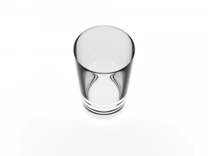 empty glass - medium size 3D Model
