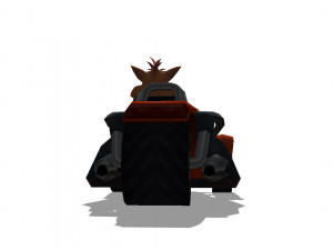 crash bandicoot - trikee crash tag team racing 3d print model 3D Print Model