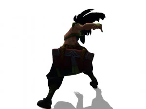 akali league of legends 3d print model 3D Print Model