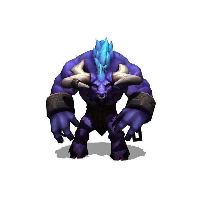 alistar league of legends 3d print model 3D Print Model .c4d .max .obj .3ds .fbx .stl .blend 