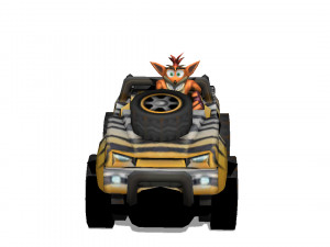 crash bandicoot - crikey crash tag team racing 3d print model 3D 프린트 모델
