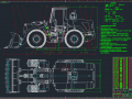 ZL50F loader excavator complete drawing 3D Model