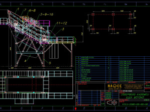 2500x8000 triple decker screen 3D Model