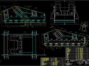 1500x3000 Dewatering screen project 3D Model