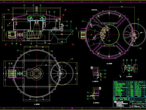 Vertical concrete mixer 3D Model