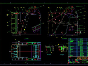 K07 Jaw crusher 3D Model