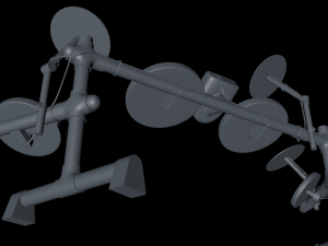 electro drums 3D Model