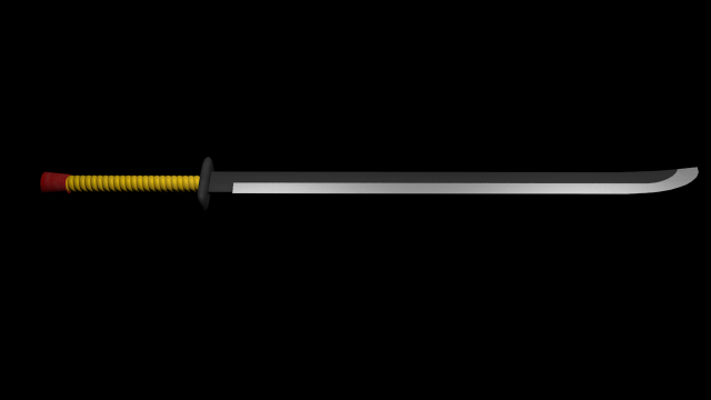 katana 3D Model .c4d .max .obj .3ds .fbx .stl .blend 
