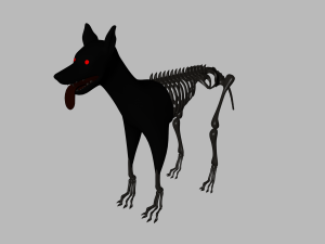 demon-dog Model 3D