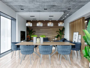 escena interior del apartamento Modelo 3D