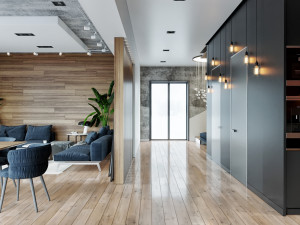apartment interior scene 3Dモデル