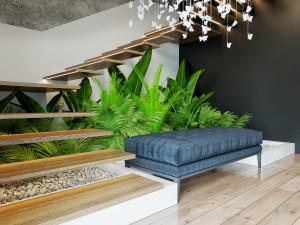 apartment interior scene 3Dモデル
