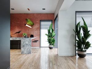 apartment interior scene 3Dモデル