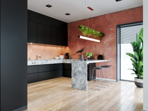 apartment interior scene 3Dモデル