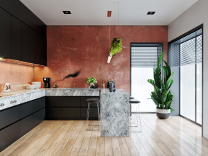 apartment interior scene 3Dモデル