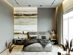 apartment interior scene 3D 模型