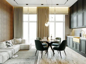 apartment interior scene 3D Model