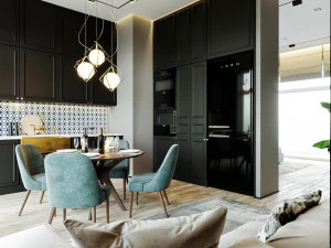 apartment interior scene 3D Model
