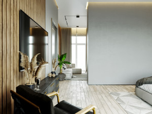 apartment interior scene 3D 模型