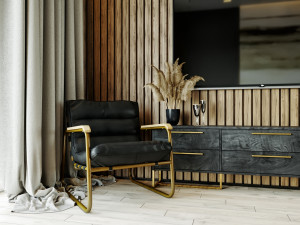 apartment interior scene 3D 模型