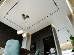 apartment interior scene 3D 模型