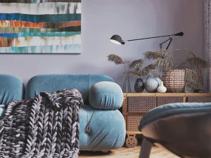 scena interna del soggiorno e della cucina Modello 3D