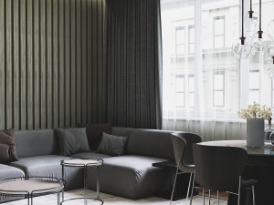 livingroom interior scene 3D 模型