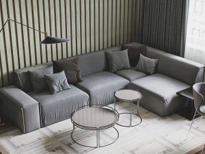 livingroom interior scene 3D Model