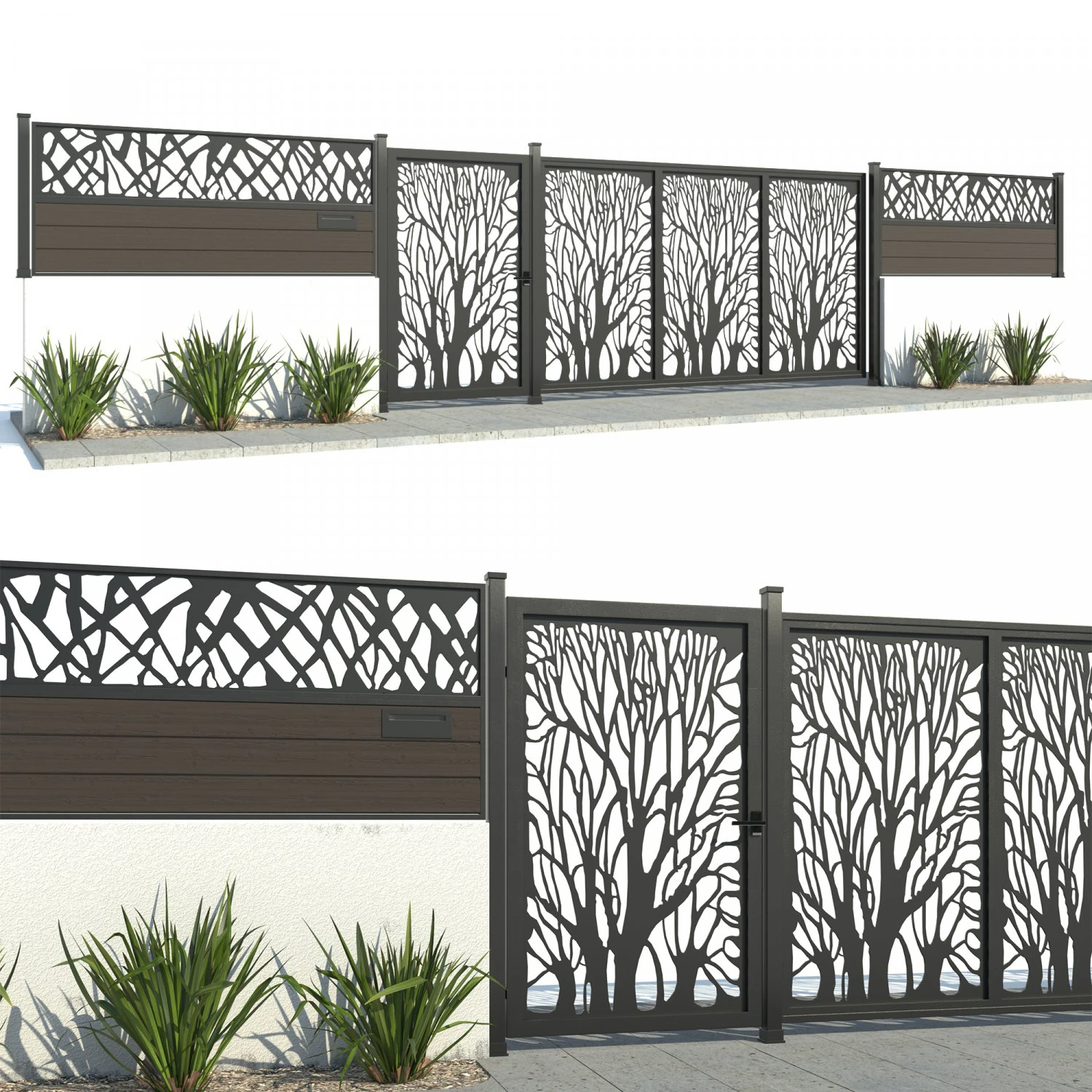 fence 02 3D Model .c4d .max .obj .3ds .fbx .stl .blend