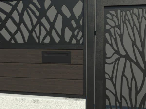 fence 02 3D Model