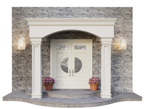 entrance group 01 3D Model