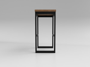 bar stool loft 3D मॉडल